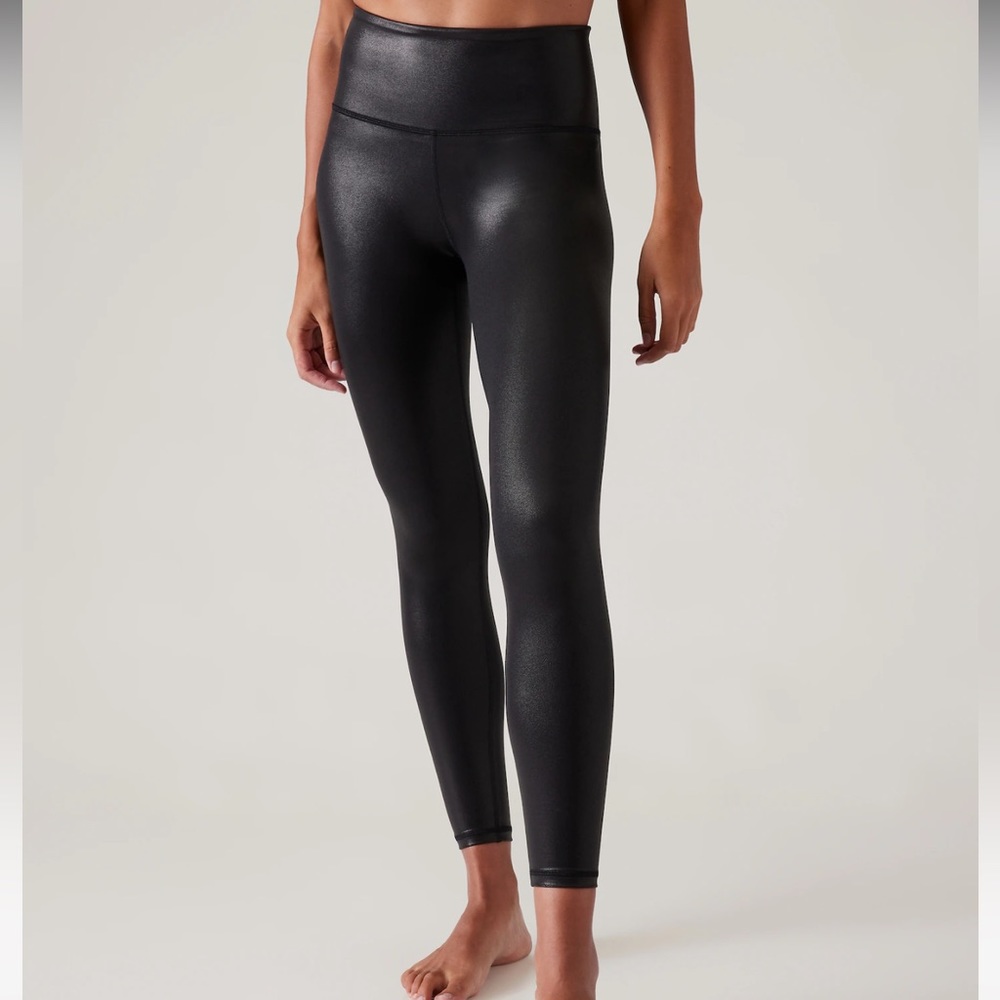 Athleta shine leggings